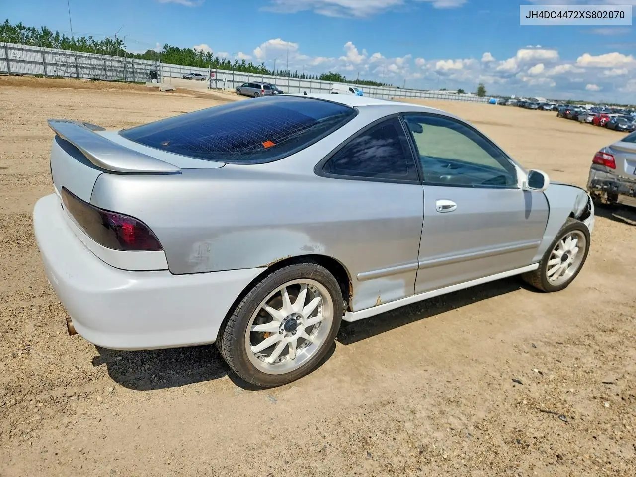 1999 Acura Integra Gs VIN: JH4DC4472XS802070 Lot: 57558286