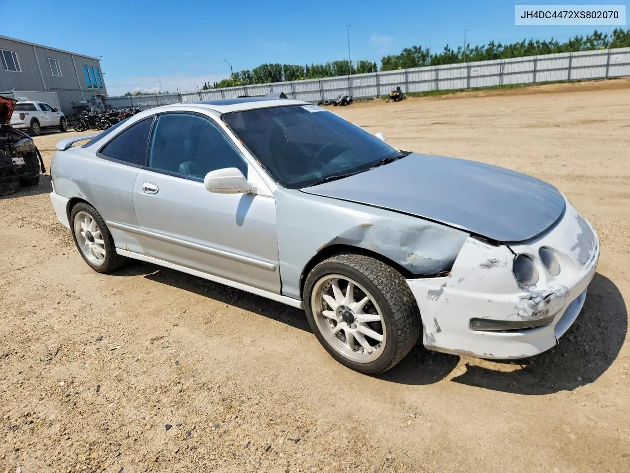 1999 Acura Integra Gs VIN: JH4DC4472XS802070 Lot: 57558286
