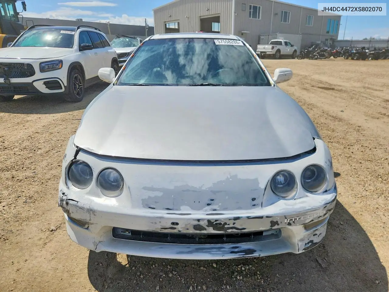 1999 Acura Integra Gs VIN: JH4DC4472XS802070 Lot: 57558286