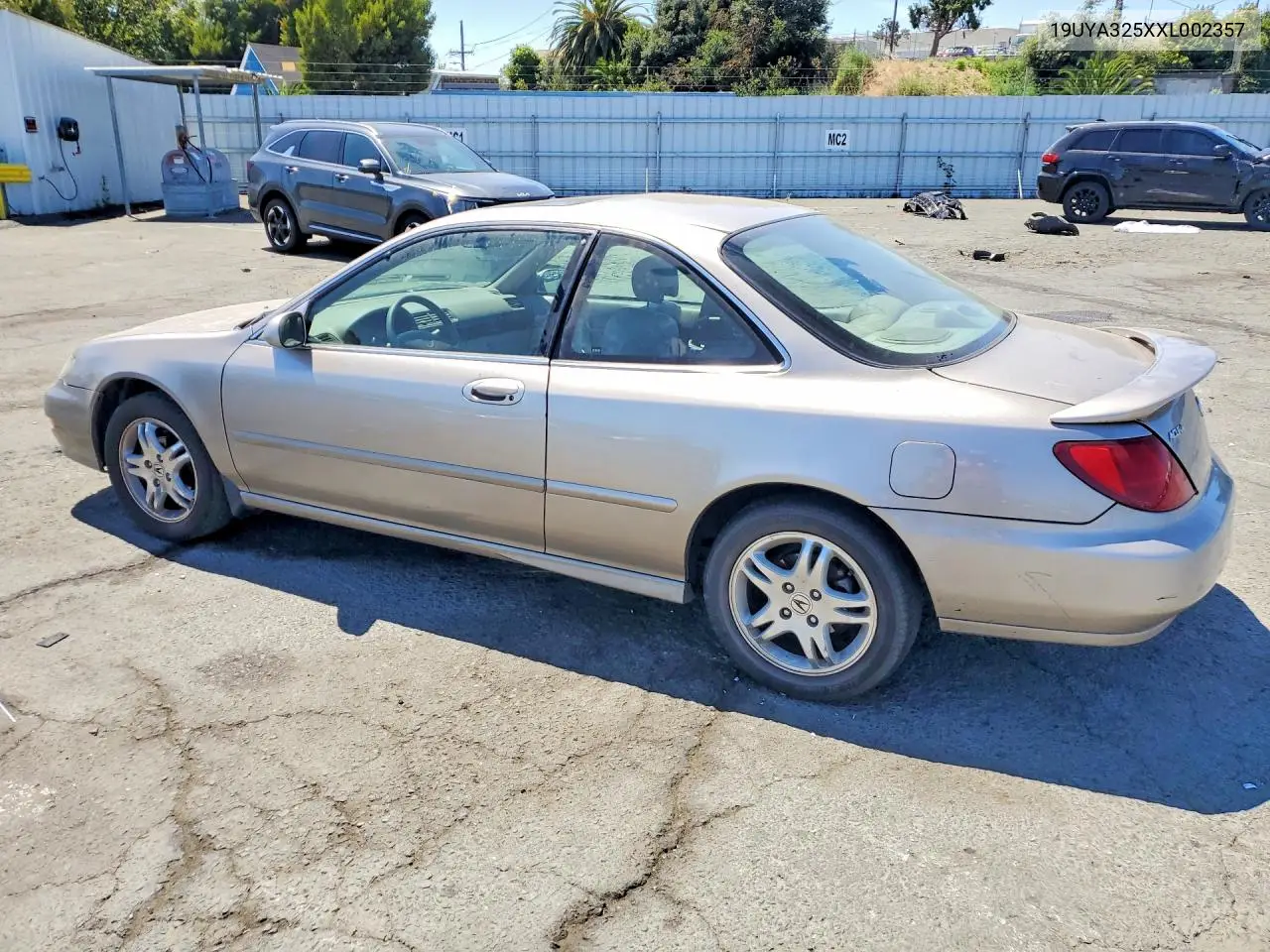 1999 Acura 2.3Cl VIN: 19UYA325XXL002357 Lot: 59015116