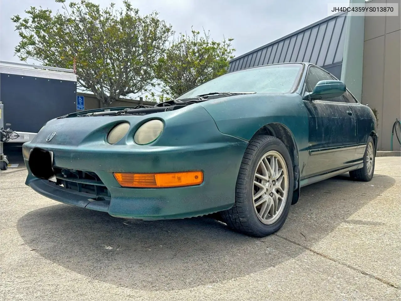 2000 Acura Integra Ls VIN: JH4DC4359YS013870 Lot: 56159836