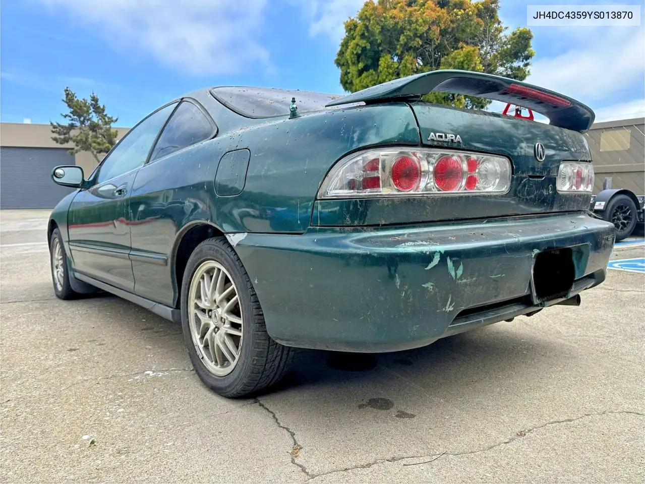 2000 Acura Integra Ls VIN: JH4DC4359YS013870 Lot: 56159836