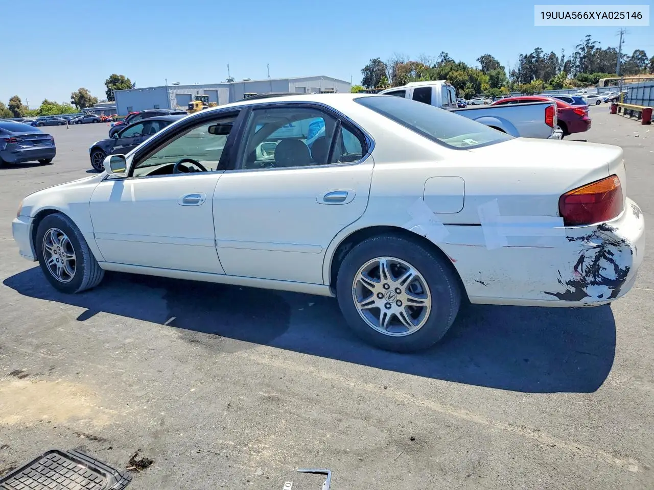 2000 Acura 3.2Tl VIN: 19UUA566XYA025146 Lot: 58478986