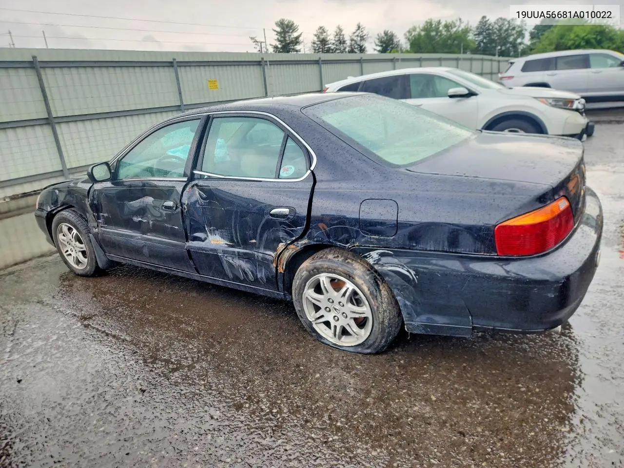 2001 Acura 3.2Tl VIN: 19UUA56681A010022 Lot: 60663006