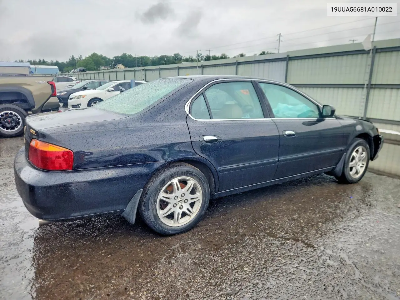 2001 Acura 3.2Tl VIN: 19UUA56681A010022 Lot: 60663006