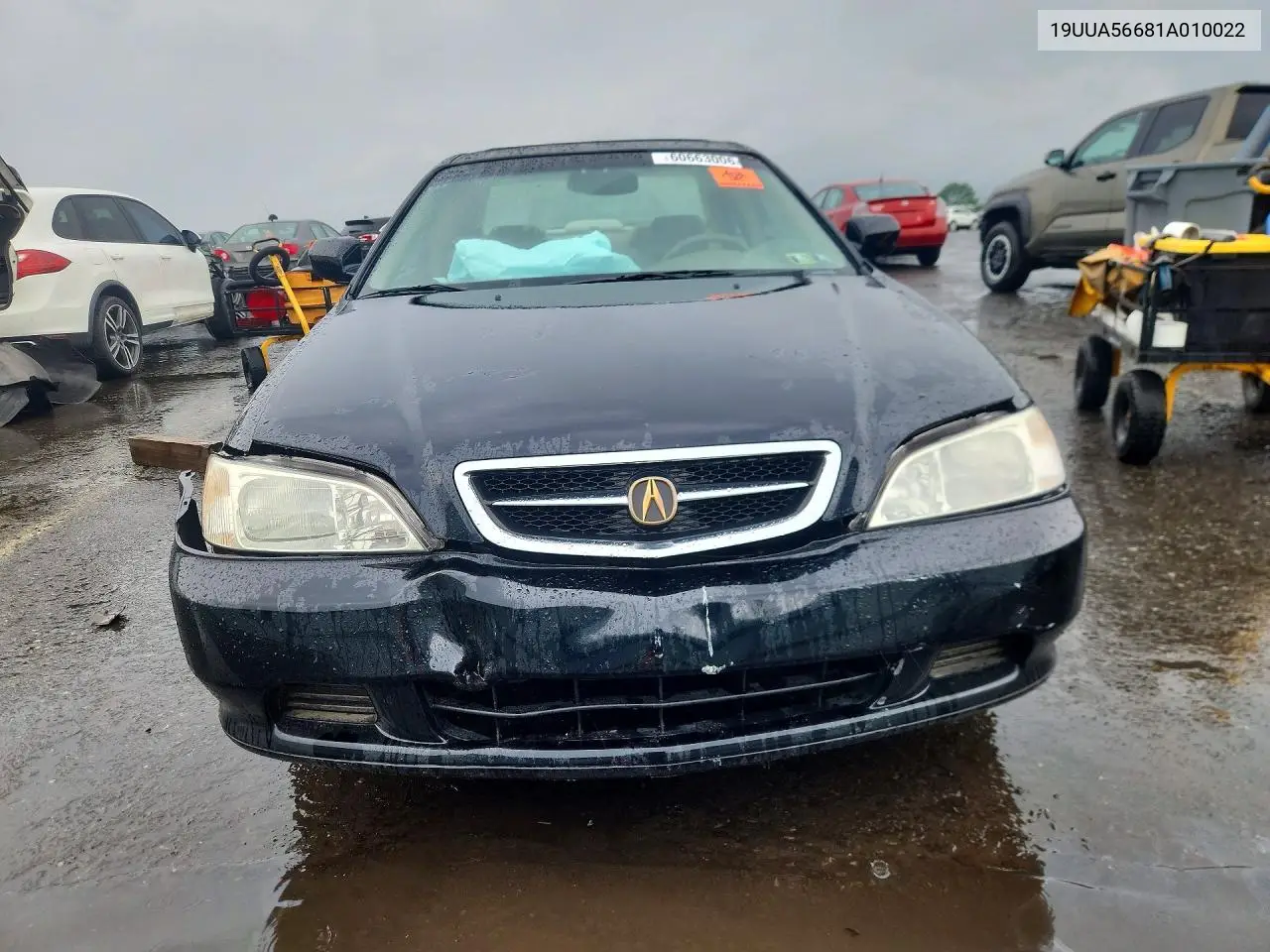 2001 Acura 3.2Tl VIN: 19UUA56681A010022 Lot: 60663006