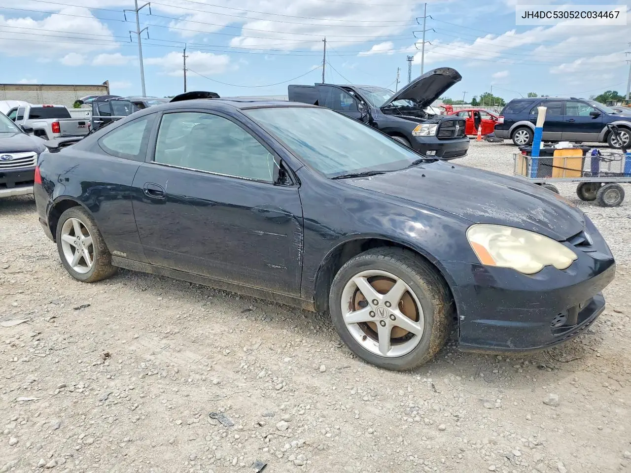 2002 Acura Rsx Type-S VIN: JH4DC53052C034467 Lot: 57362146