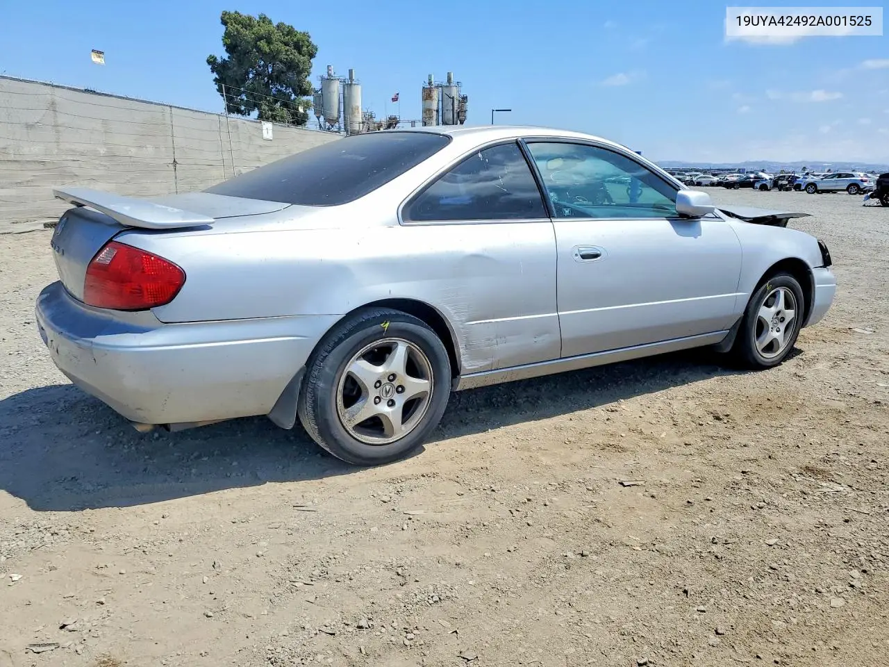 2002 Acura 3.2Cl VIN: 19UYA42492A001525 Lot: 58139756