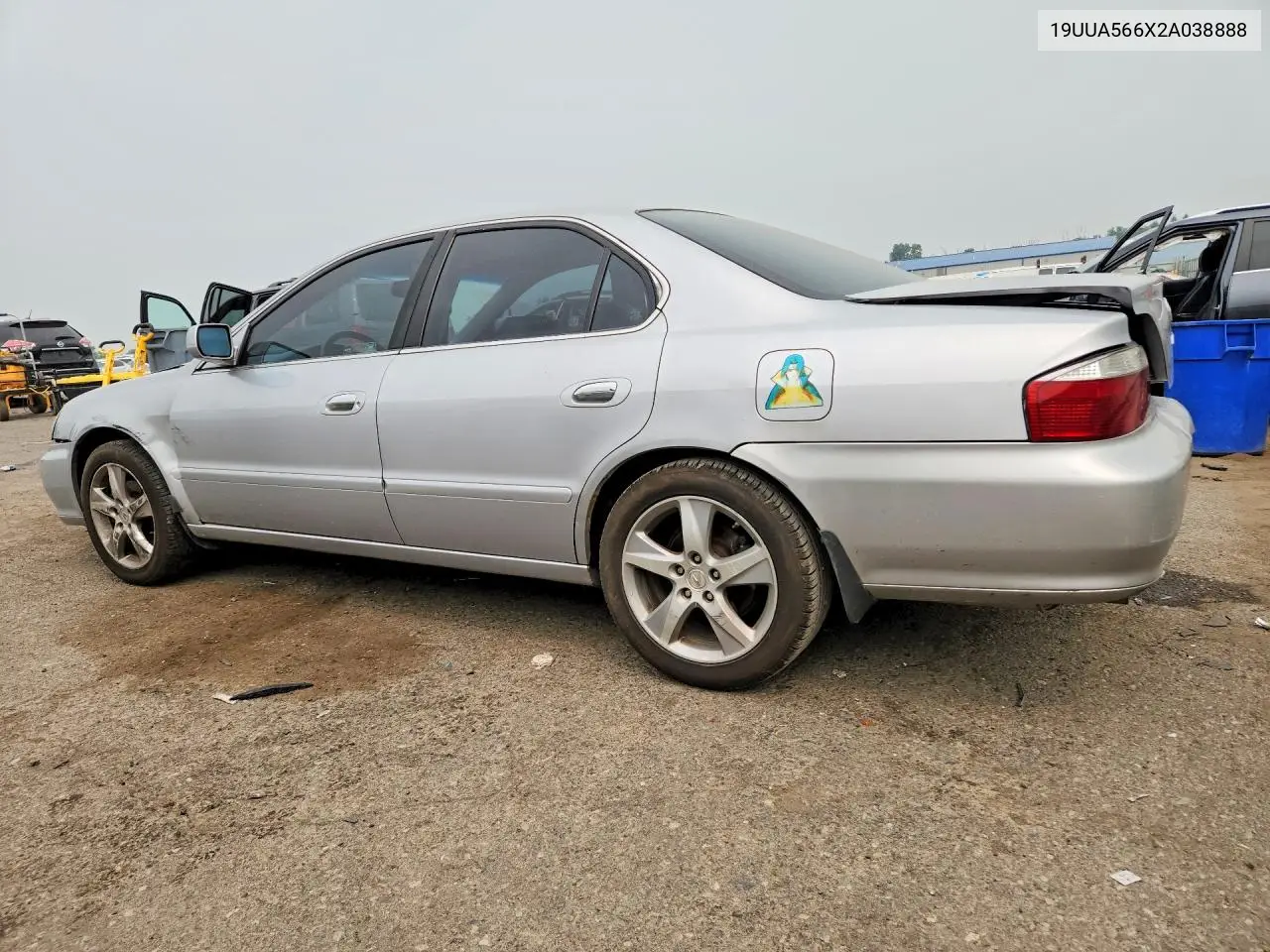 2002 Acura 3.2Tl VIN: 19UUA566X2A038888 Lot: 61552716