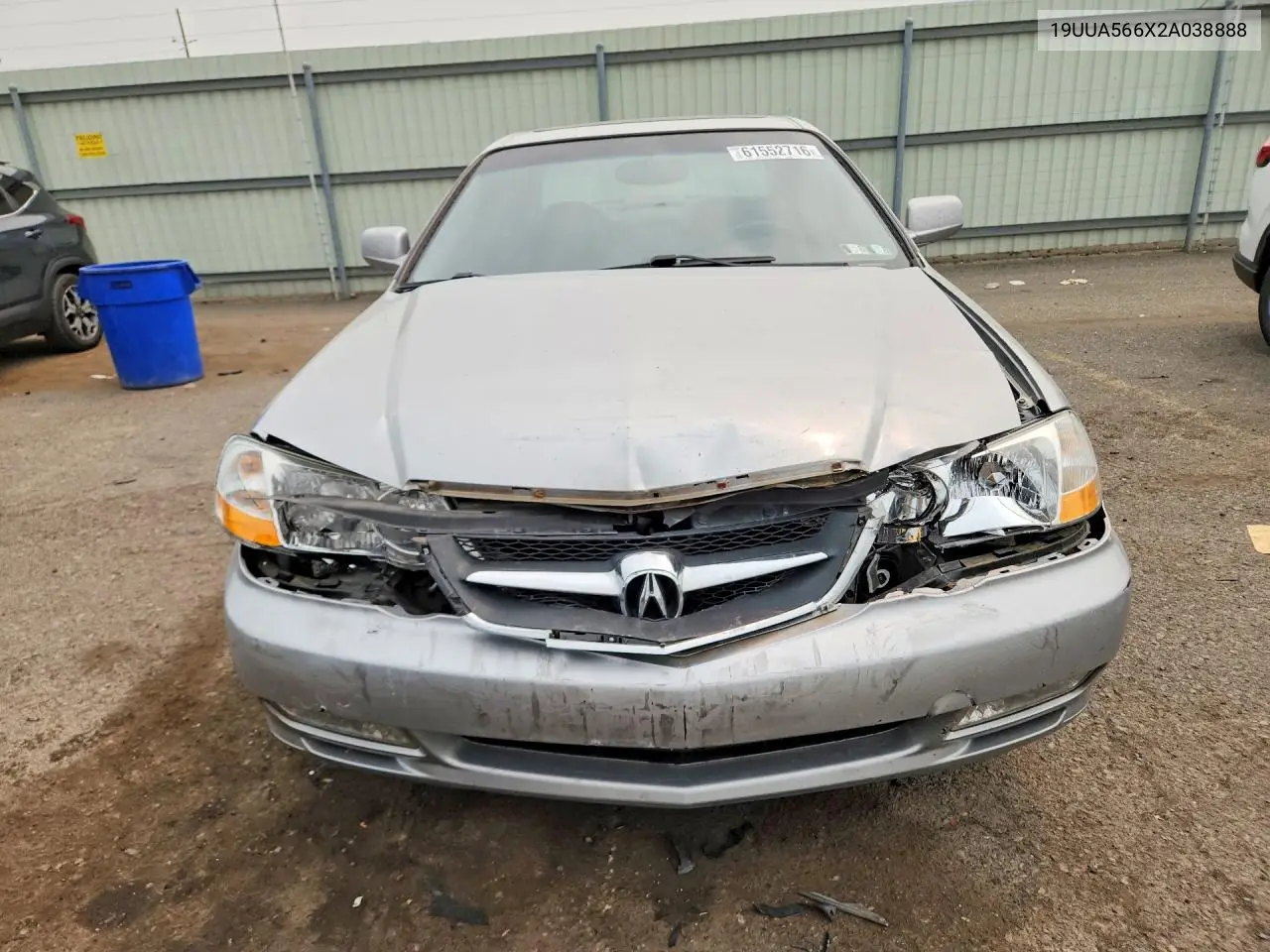 2002 Acura 3.2Tl VIN: 19UUA566X2A038888 Lot: 61552716