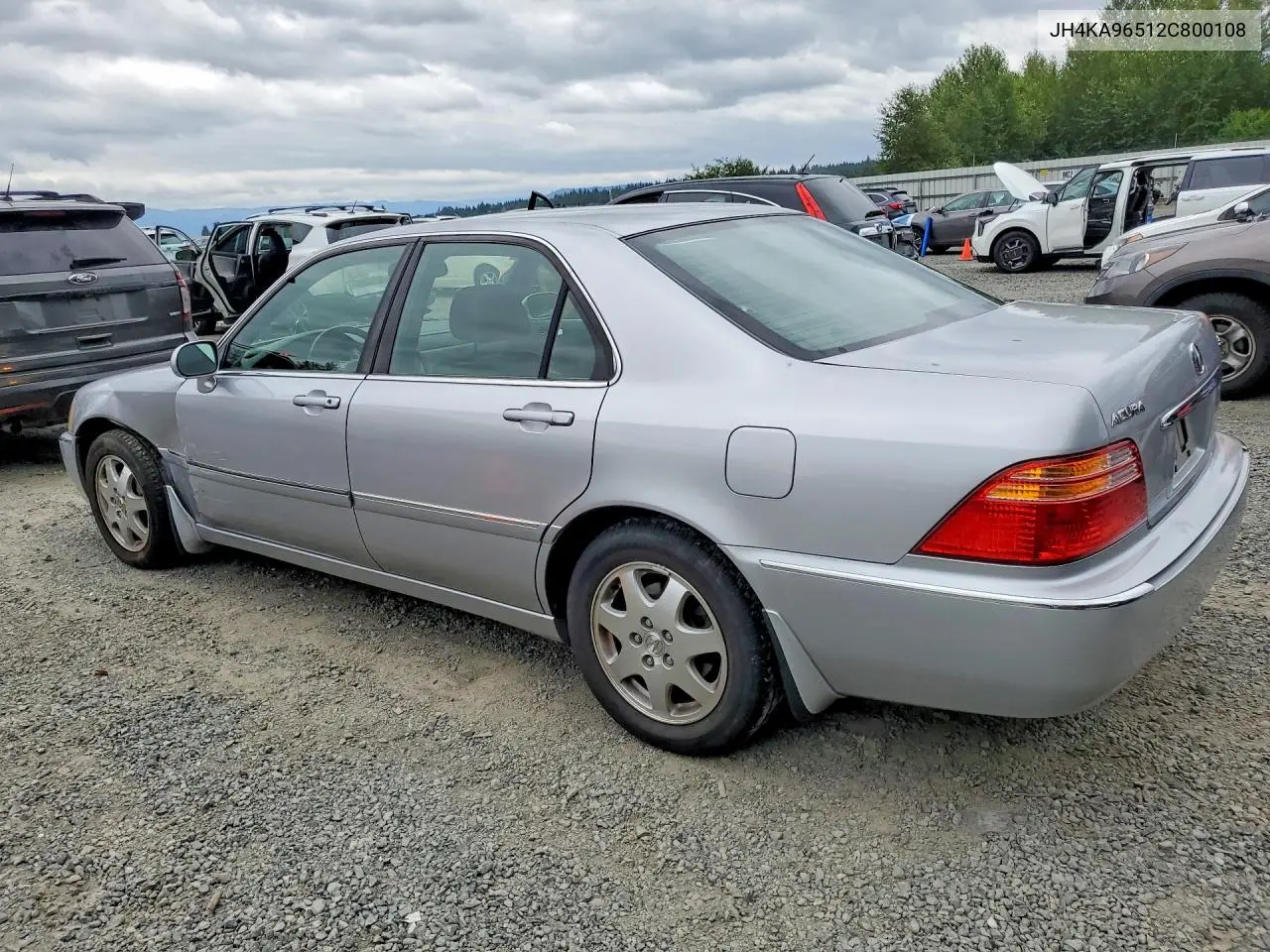 2002 Acura 3.5Rl VIN: JH4KA96512C800108 Lot: 61717316