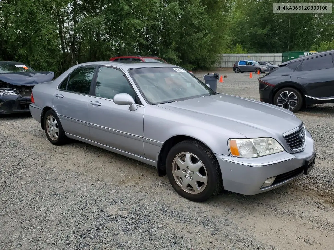 2002 Acura 3.5Rl VIN: JH4KA96512C800108 Lot: 61717316