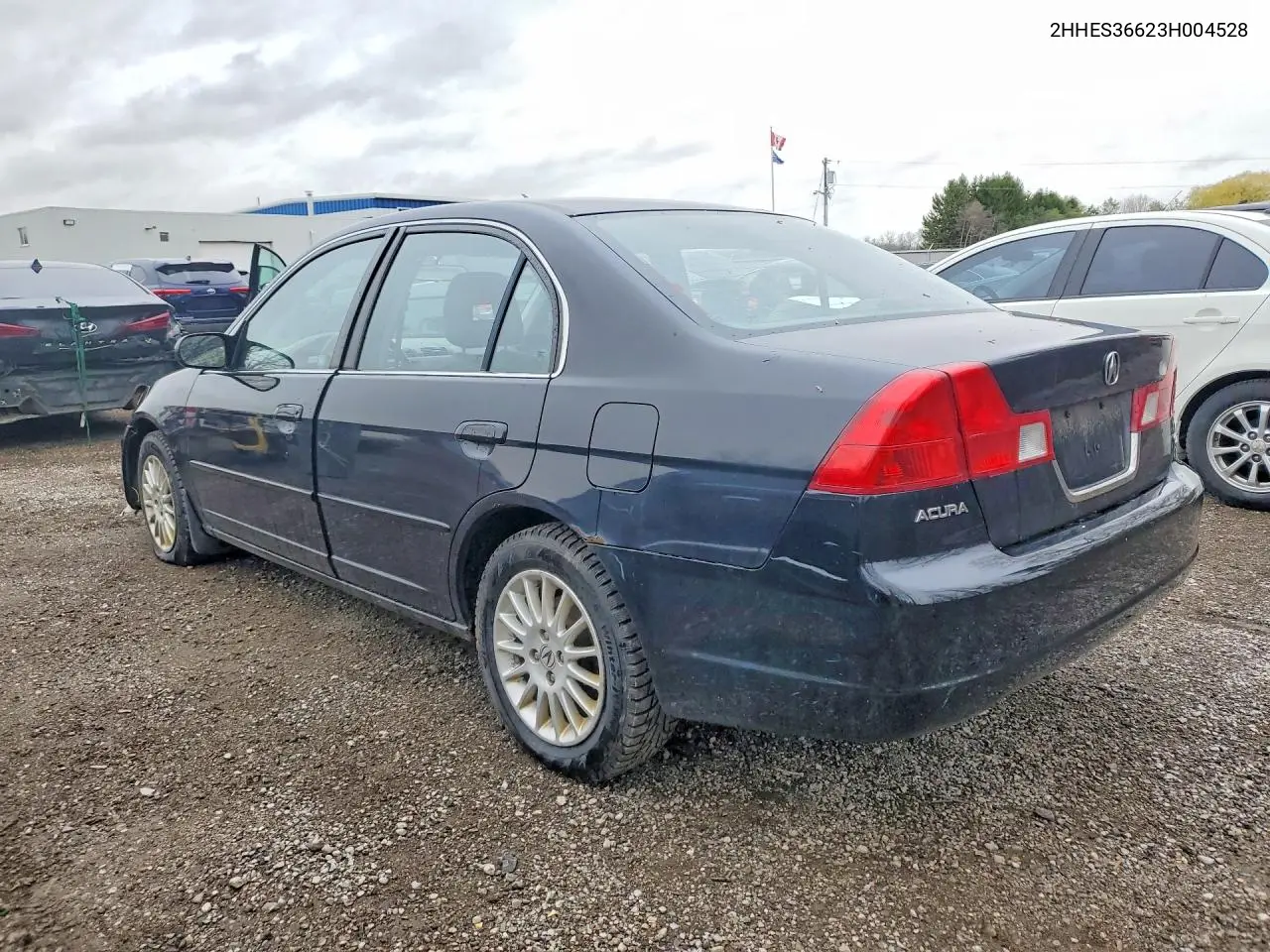 2003 Acura 1.7El Touring VIN: 2HHES36623H004528 Lot: 50798016