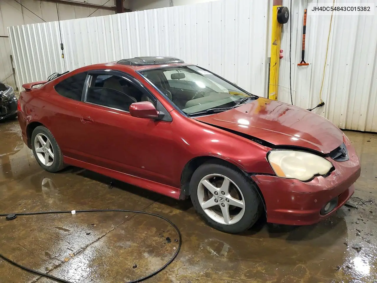 2003 Acura Rsx VIN: JH4DC54843C015382 Lot: 55866966