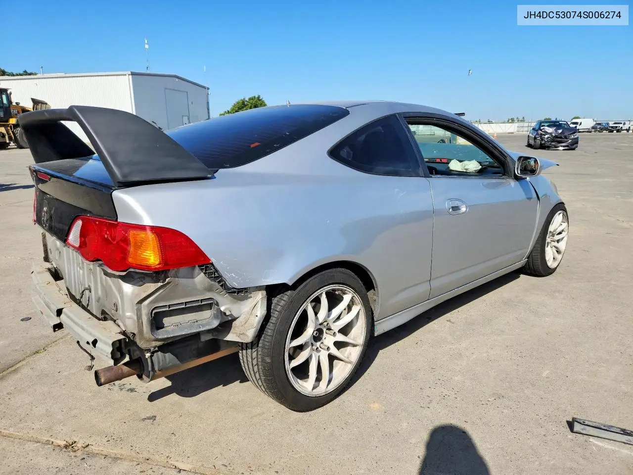 2004 Acura Rsx Type-S VIN: JH4DC53074S006274 Lot: 56467766