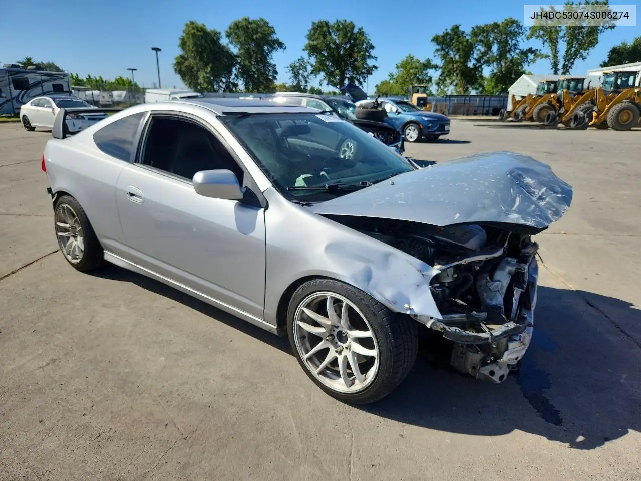2004 Acura Rsx Type-S VIN: JH4DC53074S006274 Lot: 56467766