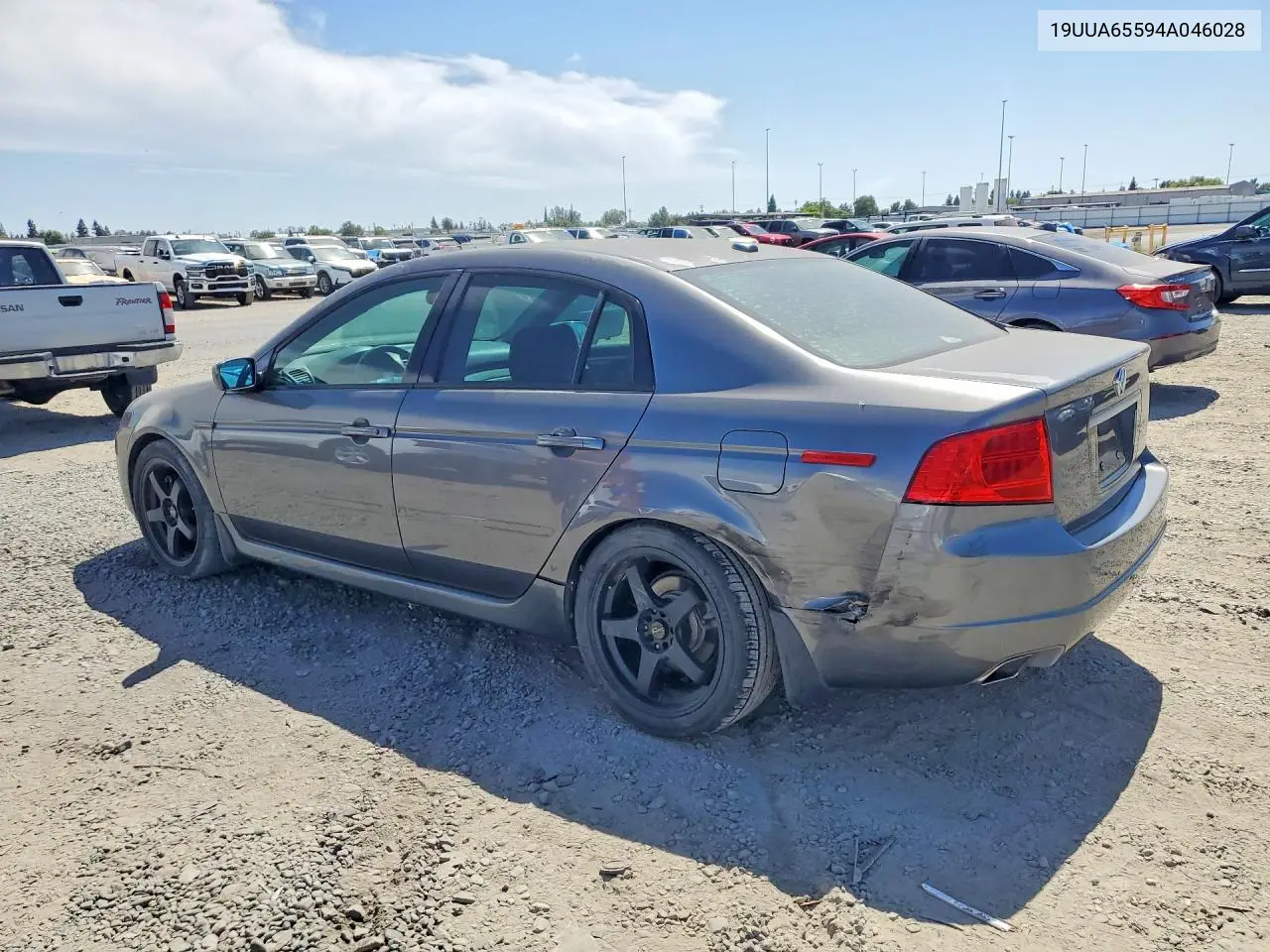 2004 Acura Tl VIN: 19UUA65594A046028 Lot: 58775686