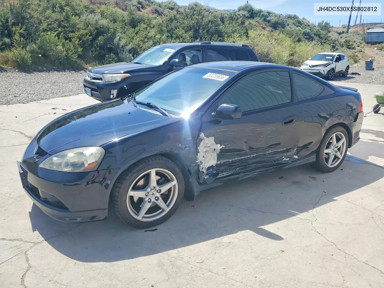 2005 Acura Rsx Type-S VIN: JH4DC530X5S802812 Lot: 53230636