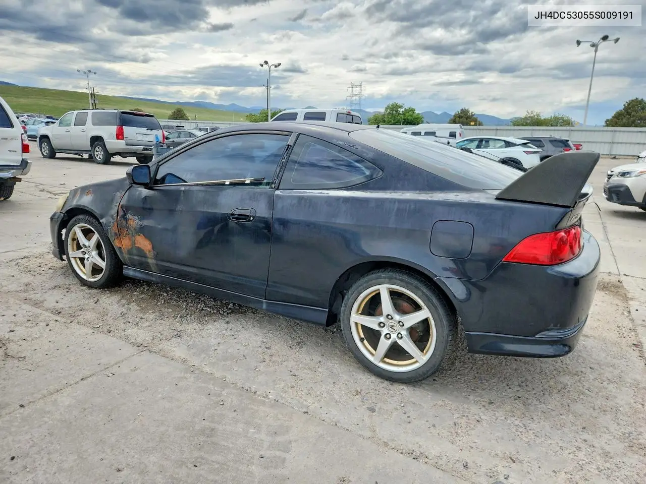 2005 Acura Rsx Type-S VIN: JH4DC53055S009191 Lot: 54915046