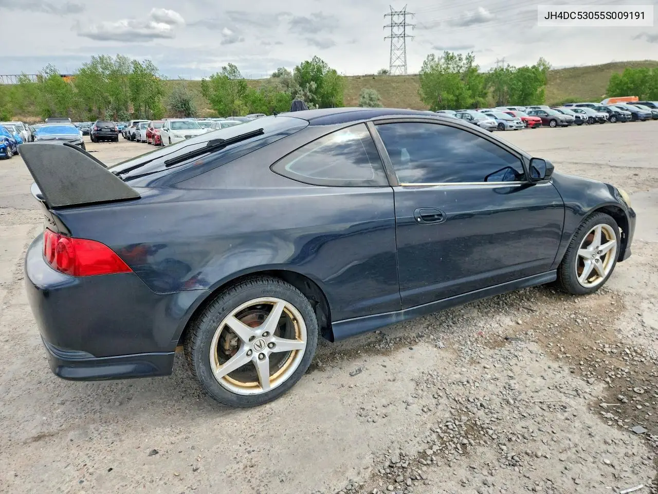 2005 Acura Rsx Type-S VIN: JH4DC53055S009191 Lot: 54915046