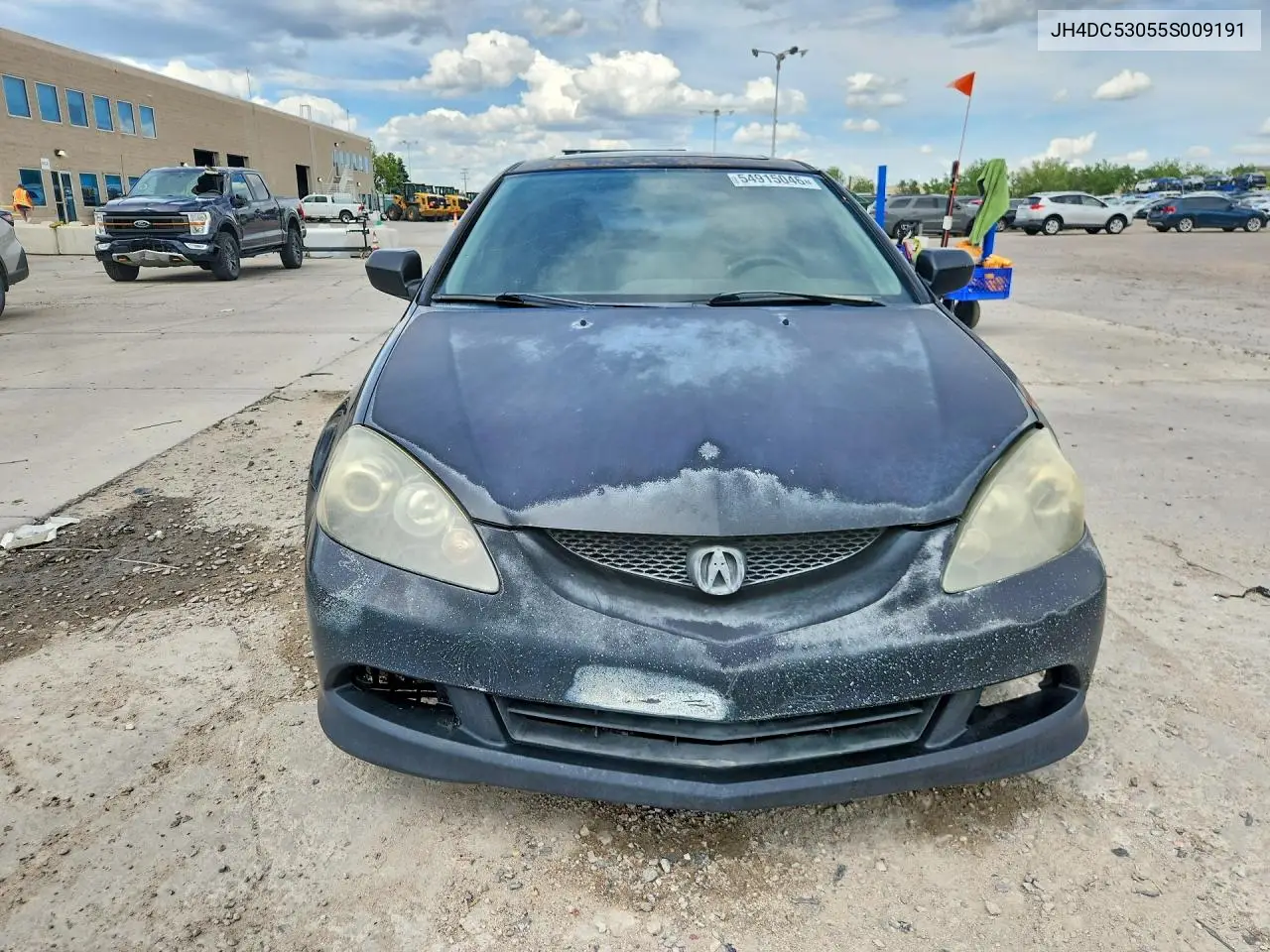 2005 Acura Rsx Type-S VIN: JH4DC53055S009191 Lot: 54915046