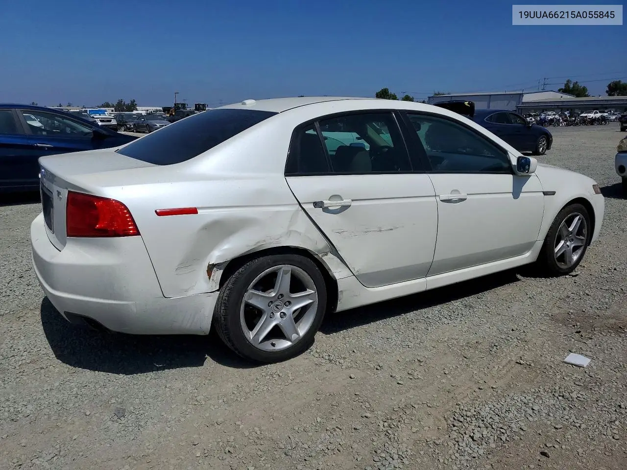 2005 Acura Tl VIN: 19UUA66215A055845 Lot: 56548756