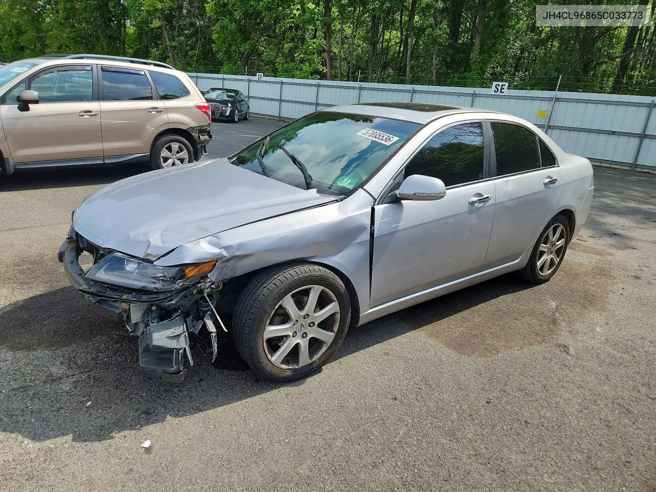 2005 Acura Tsx VIN: JH4CL96865C033773 Lot: 57085536