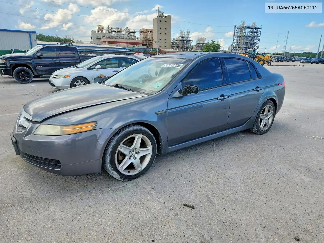 2005 Acura Tl VIN: 19UUA66255A060112 Lot: 57172726