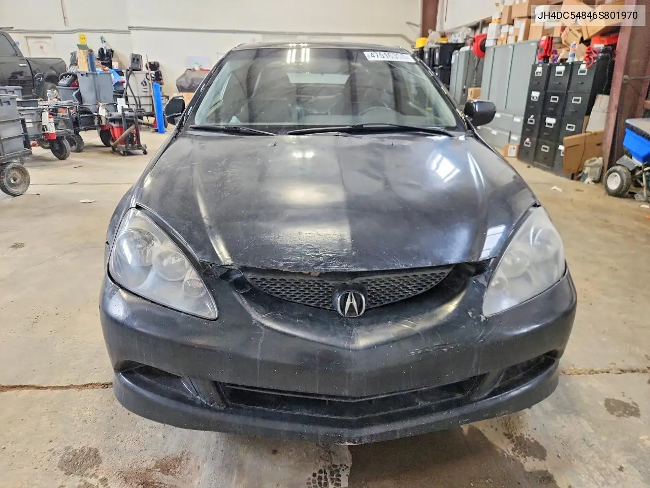 2006 Acura Rsx VIN: JH4DC54846S801970 Lot: 47516306