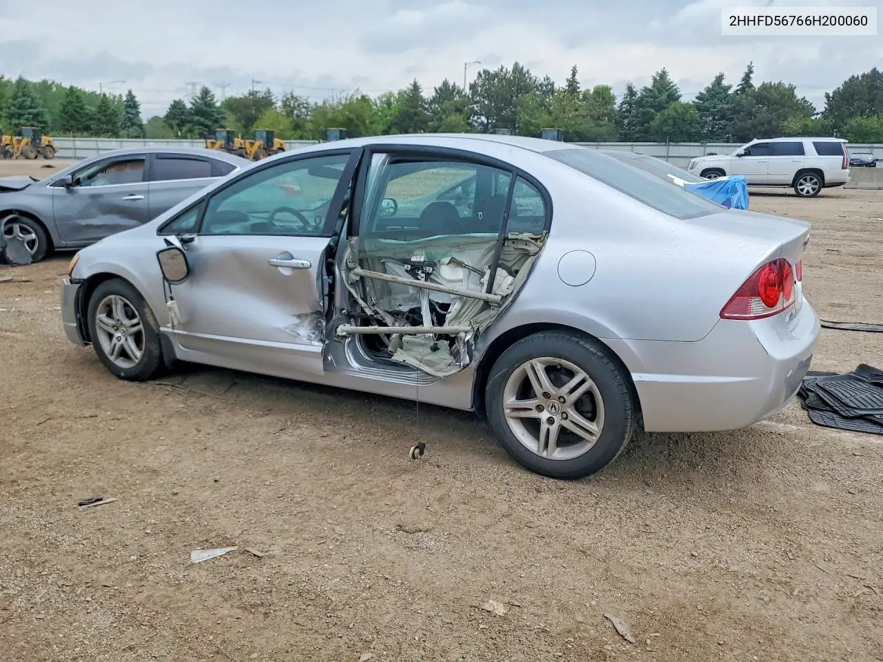 2006 Acura Csx Premium VIN: 2HHFD56766H200060 Lot: 53960516