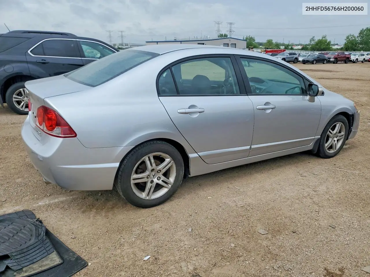 2006 Acura Csx Premium VIN: 2HHFD56766H200060 Lot: 53960516