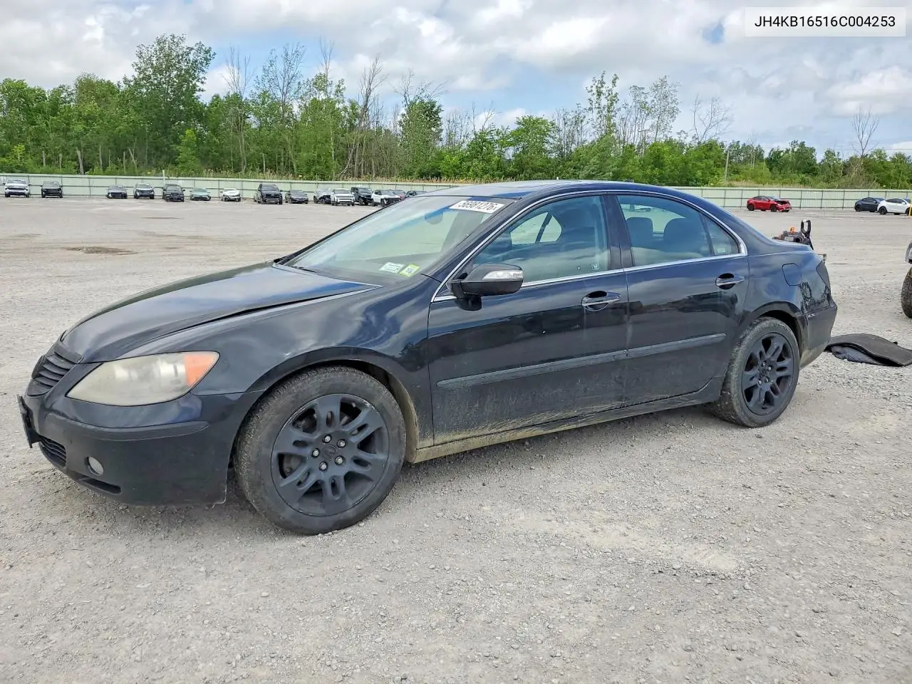 2006 Acura Rl VIN: JH4KB16516C004253 Lot: 56981276