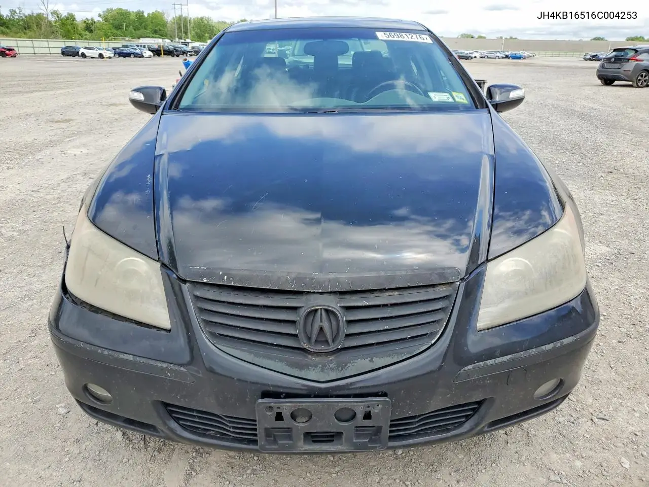 2006 Acura Rl VIN: JH4KB16516C004253 Lot: 56981276