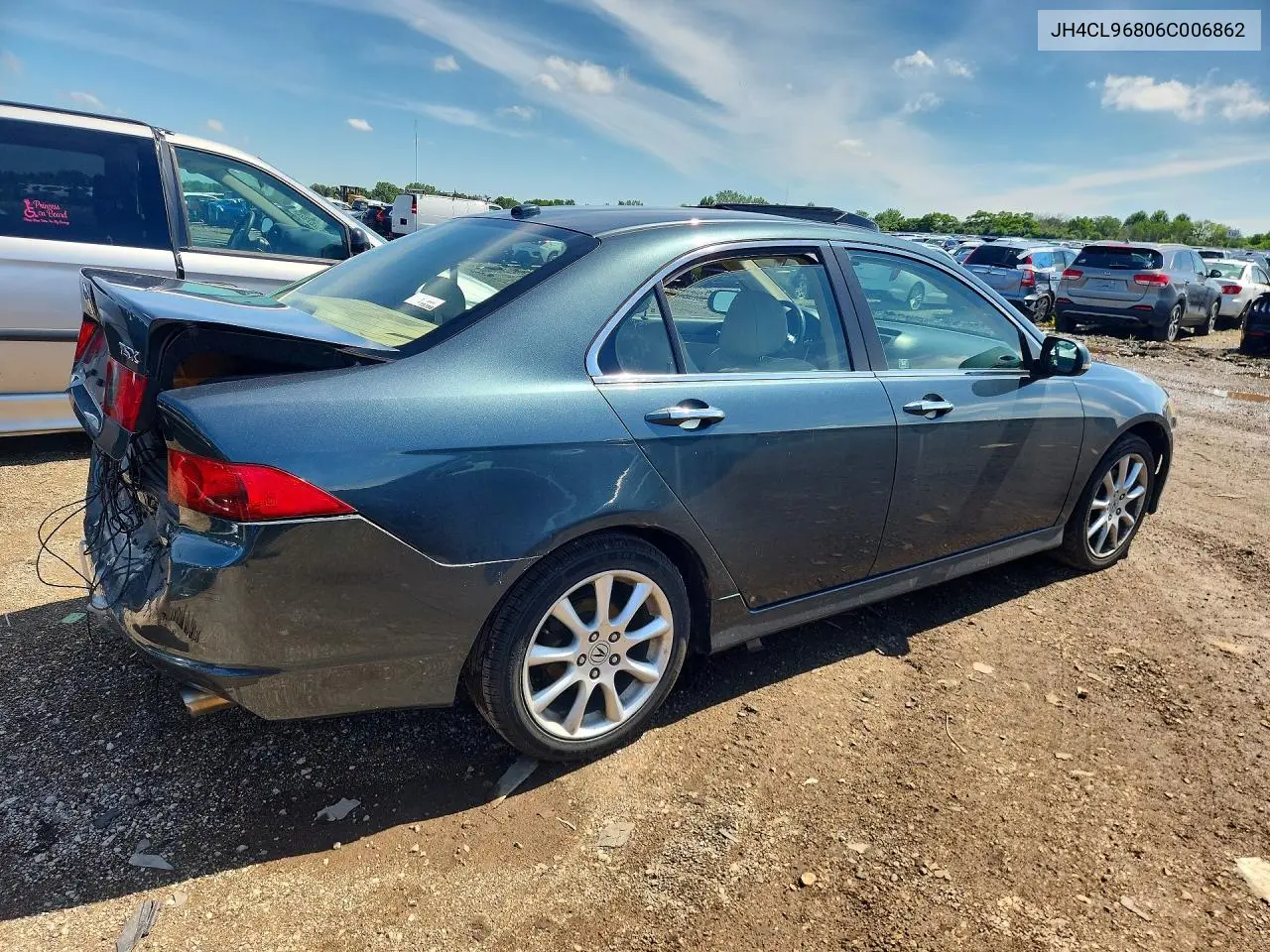 2006 Acura Tsx VIN: JH4CL96806C006862 Lot: 57607336