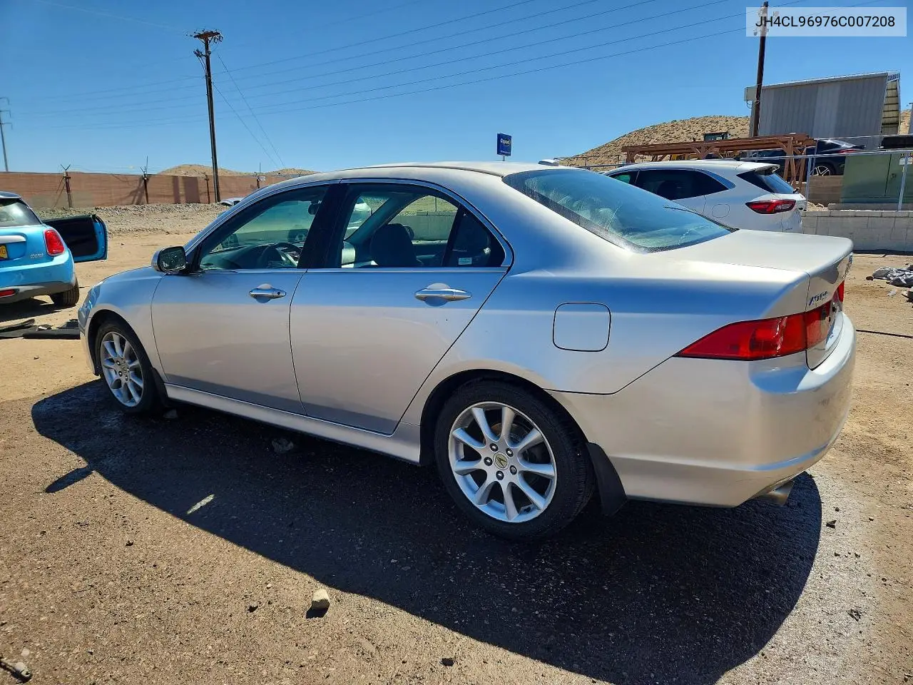 2006 Acura Tsx VIN: JH4CL96976C007208 Lot: 57703516