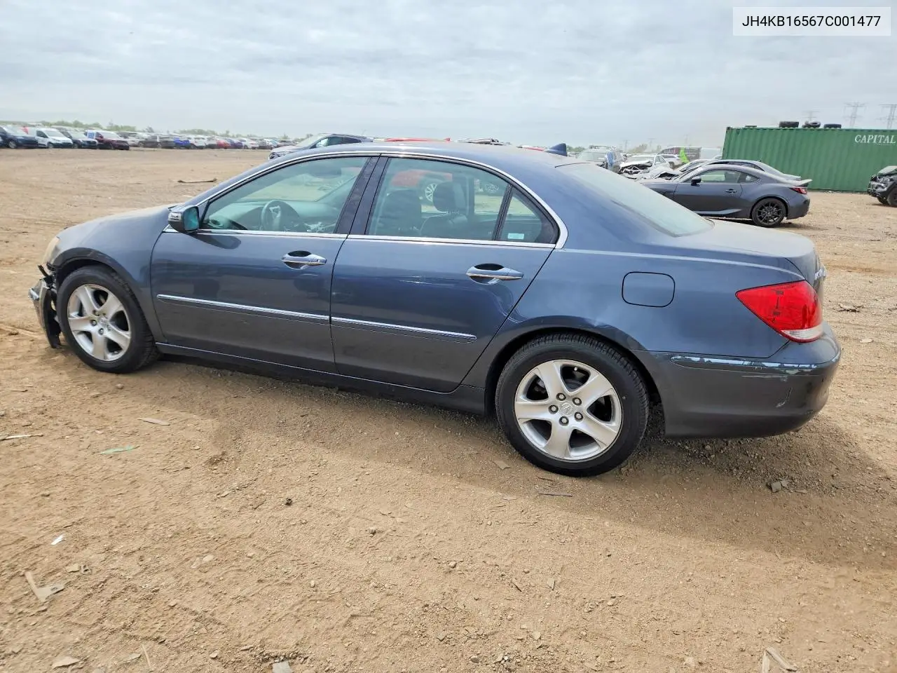 2007 Acura Rl VIN: JH4KB16567C001477 Lot: 54476686