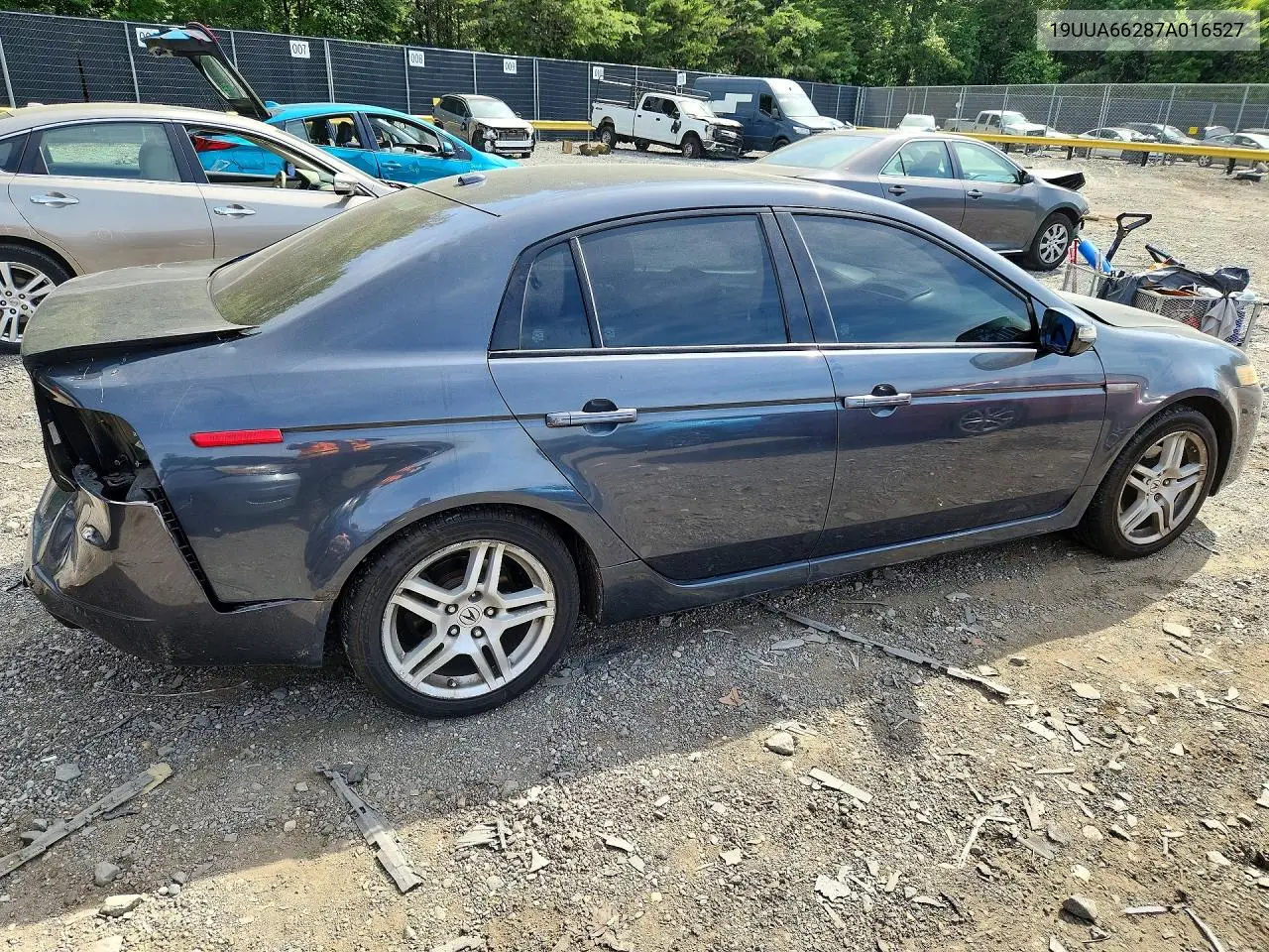 2007 Acura Tl VIN: 19UUA66287A016527 Lot: 56114496