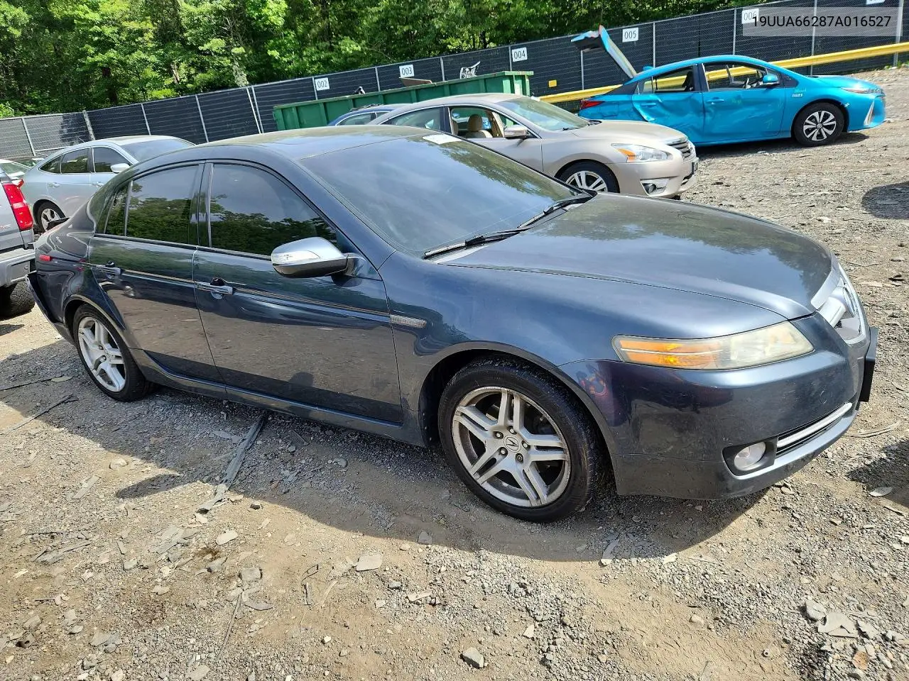 2007 Acura Tl VIN: 19UUA66287A016527 Lot: 56114496