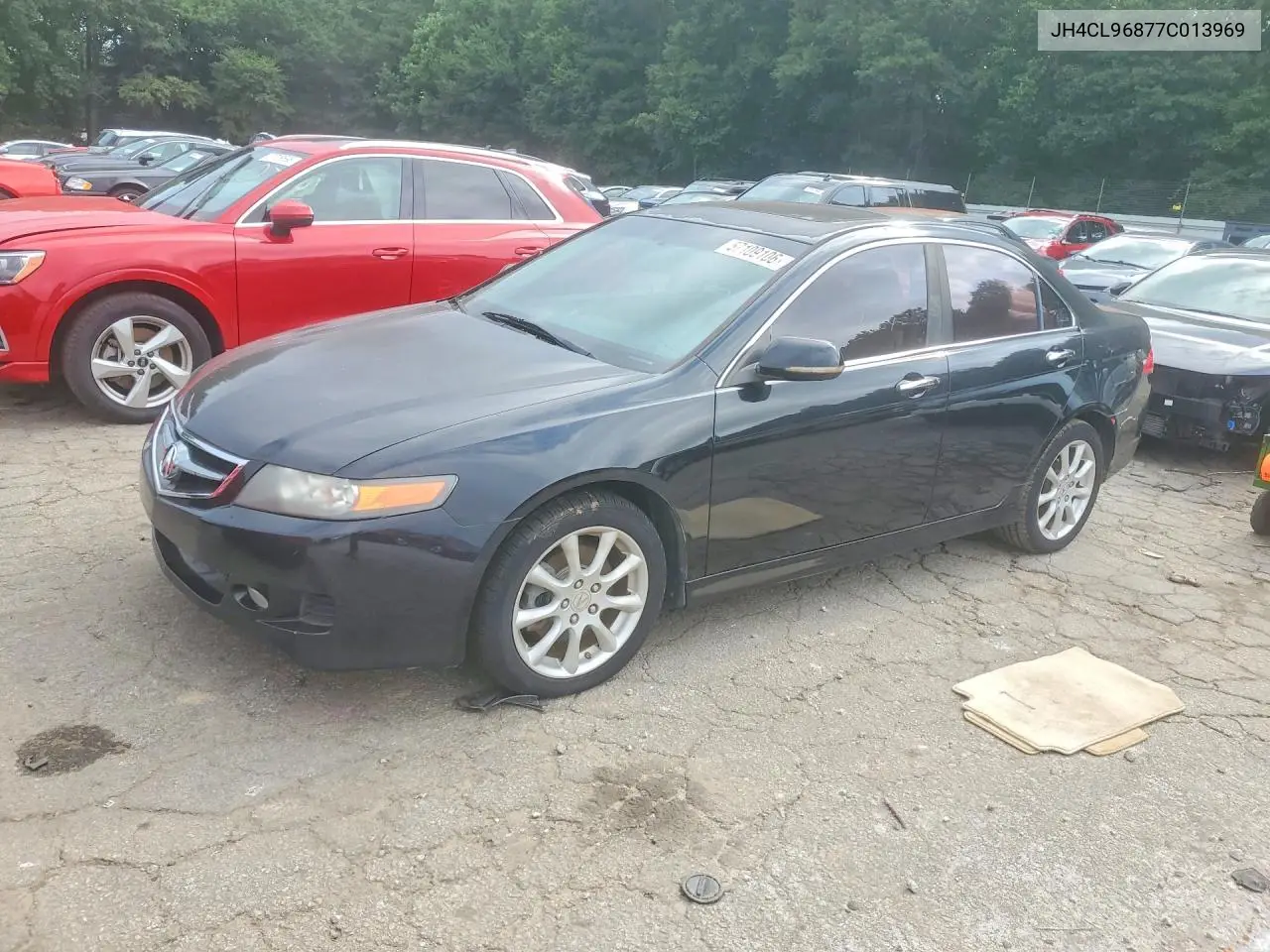 2007 Acura Tsx VIN: JH4CL96877C013969 Lot: 57109106