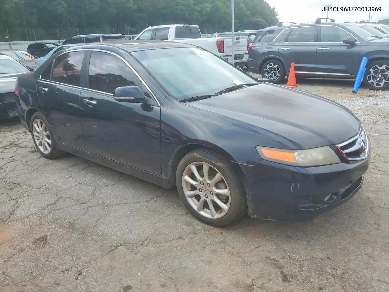 2007 Acura Tsx VIN: JH4CL96877C013969 Lot: 57109106