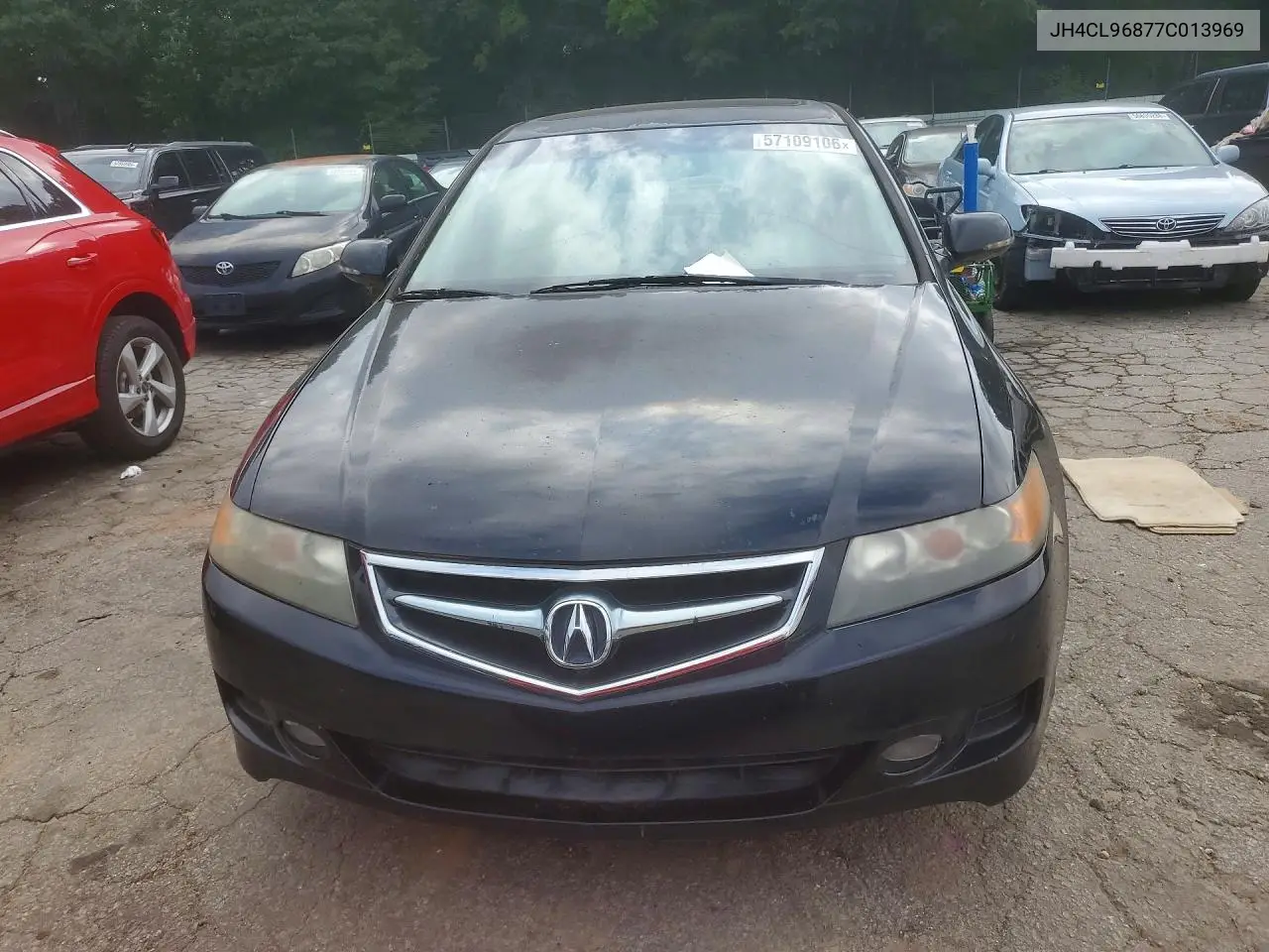 2007 Acura Tsx VIN: JH4CL96877C013969 Lot: 57109106