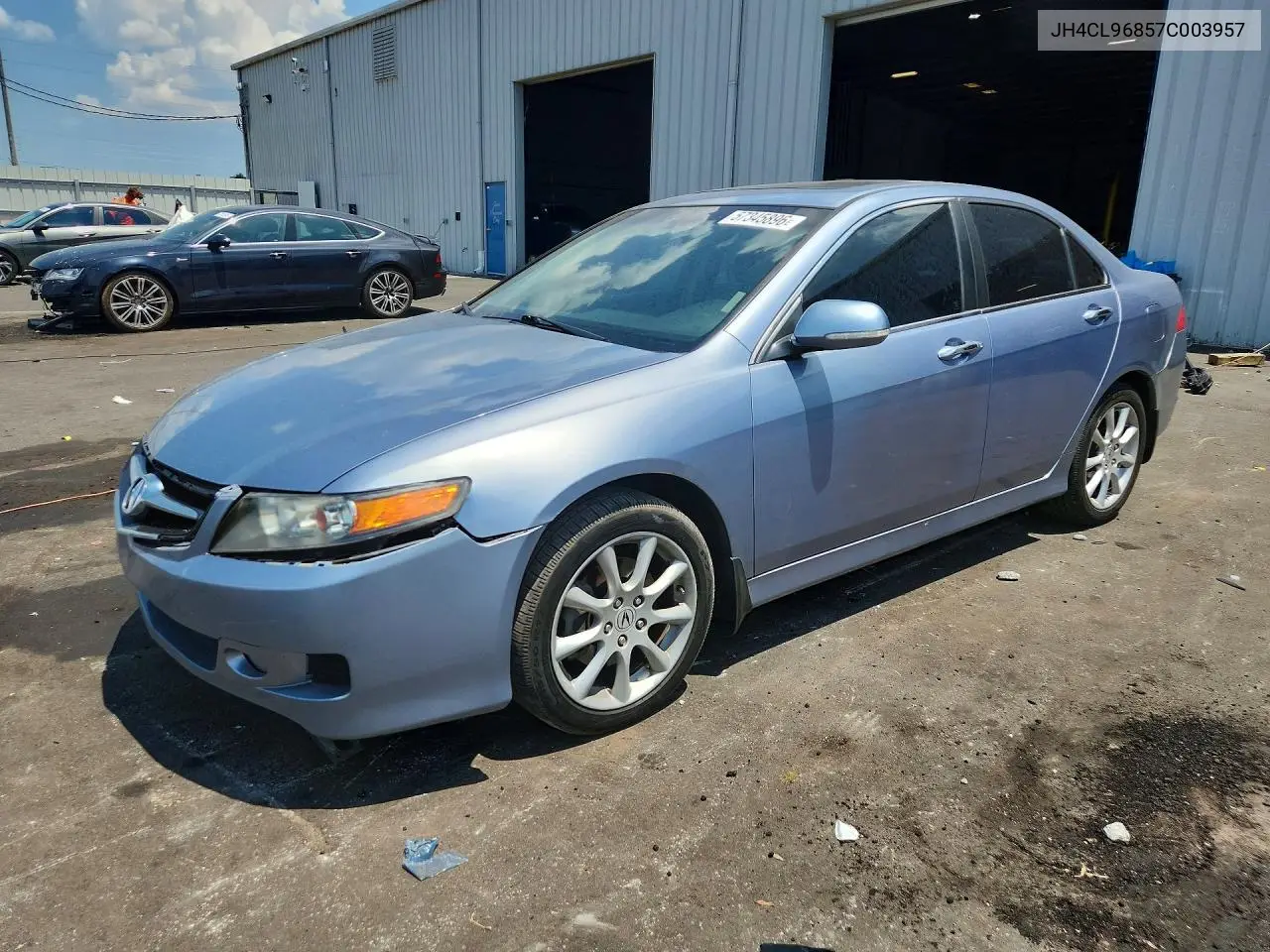 2007 Acura Tsx VIN: JH4CL96857C003957 Lot: 57345896
