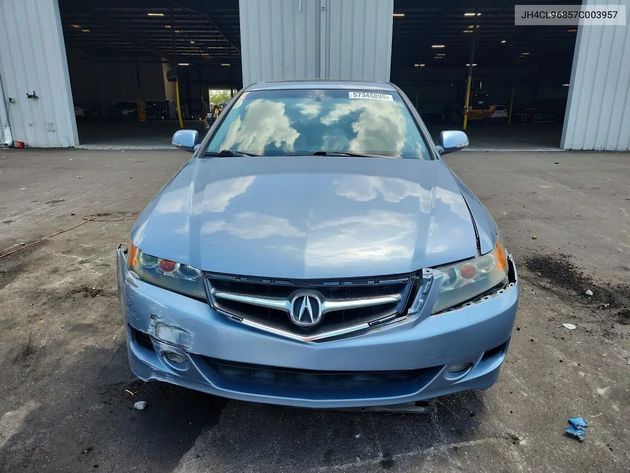 2007 Acura Tsx VIN: JH4CL96857C003957 Lot: 57345896