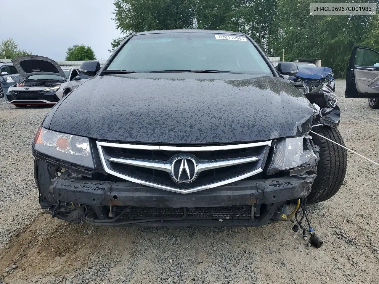 2007 Acura Tsx VIN: JH4CL96967C001983 Lot: 59011006