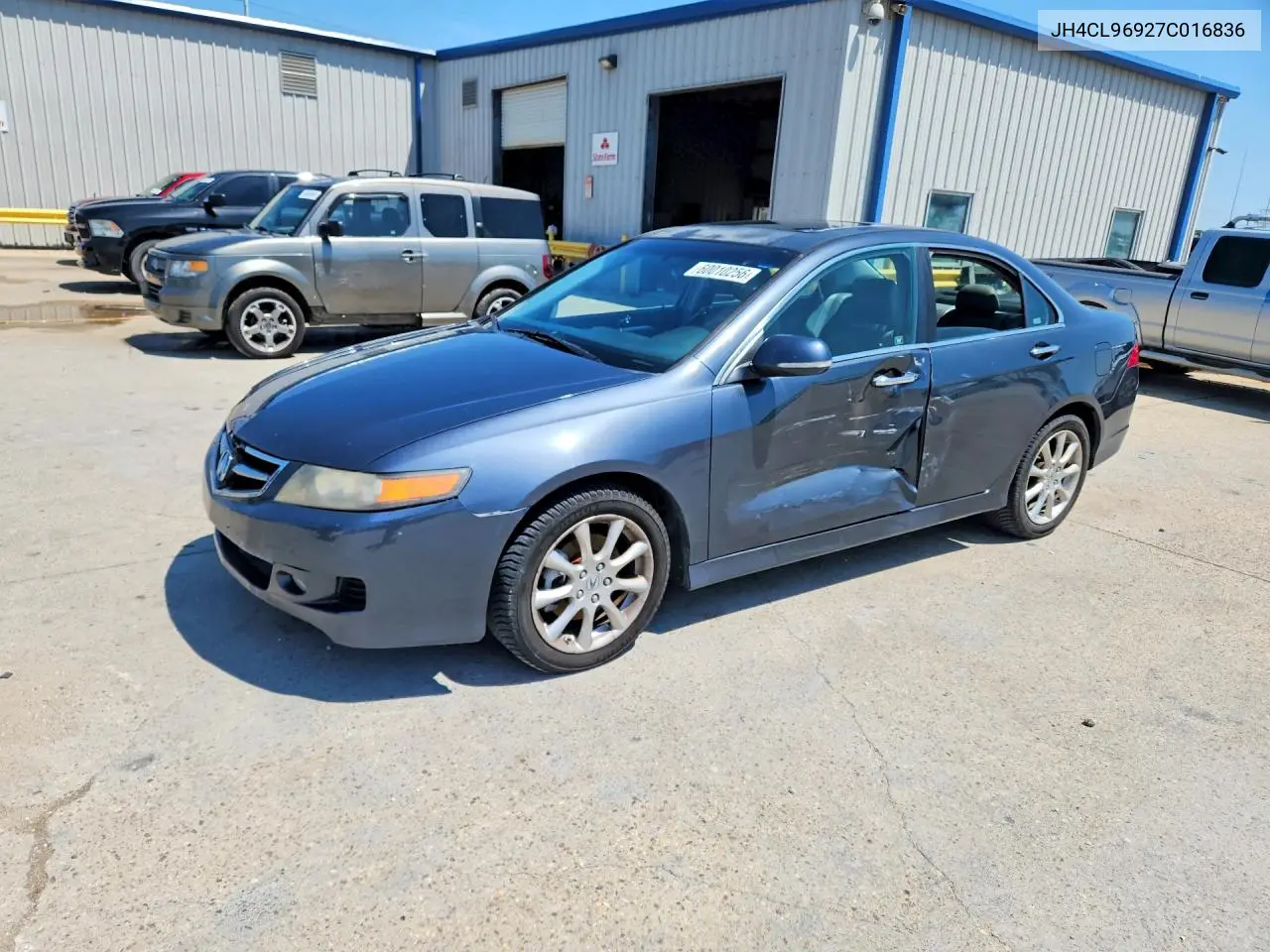 2007 Acura Tsx VIN: JH4CL96927C016836 Lot: 60010256