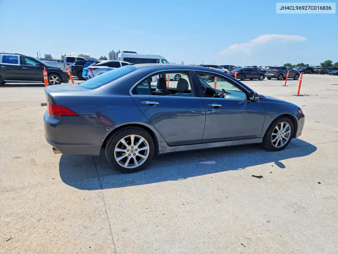 2007 Acura Tsx VIN: JH4CL96927C016836 Lot: 60010256