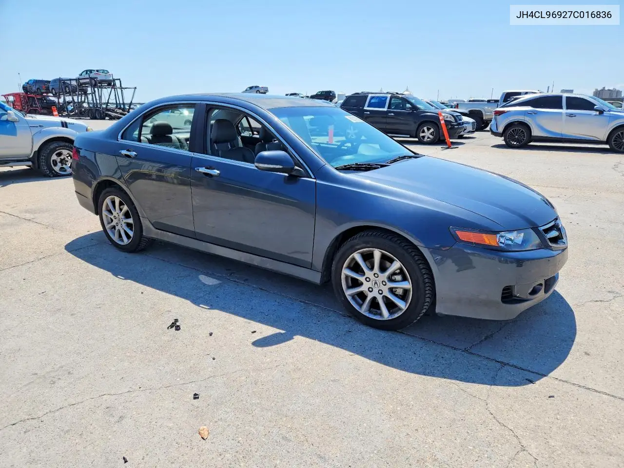 2007 Acura Tsx VIN: JH4CL96927C016836 Lot: 60010256