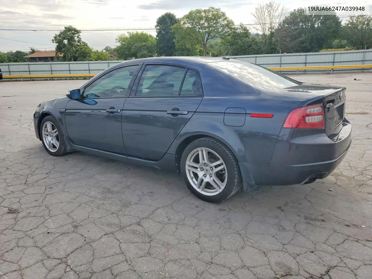 2007 Acura Tl VIN: 19UUA66247A039948 Lot: 60021556
