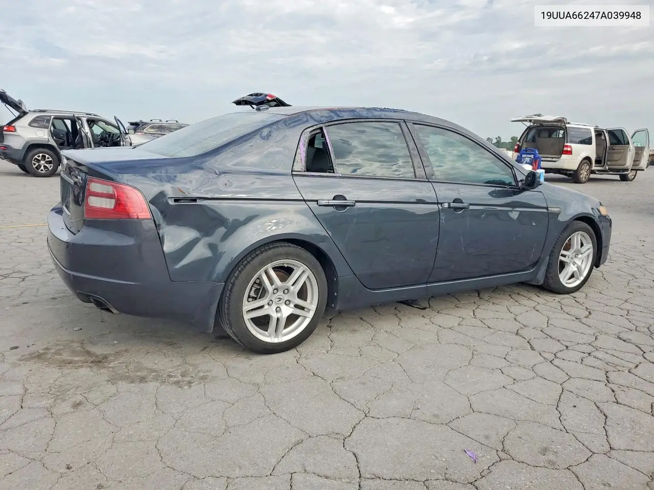 2007 Acura Tl VIN: 19UUA66247A039948 Lot: 60021556