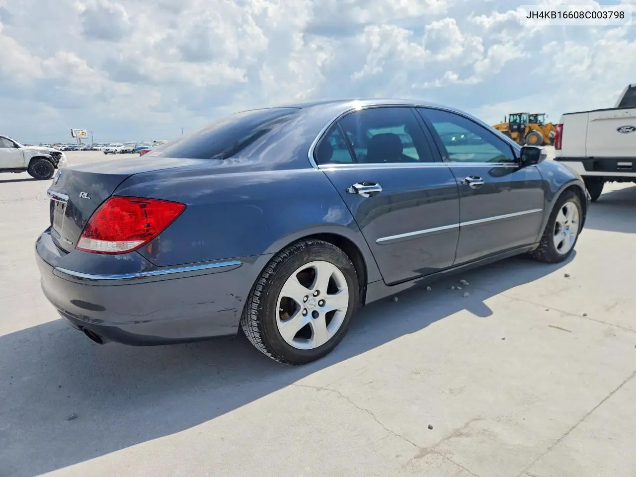 2008 Acura Rl VIN: JH4KB16608C003798 Lot: 55823976